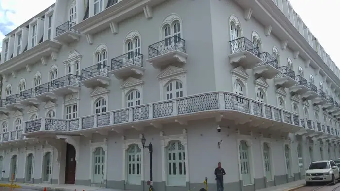 Edificio restaurado en Casco Viejo